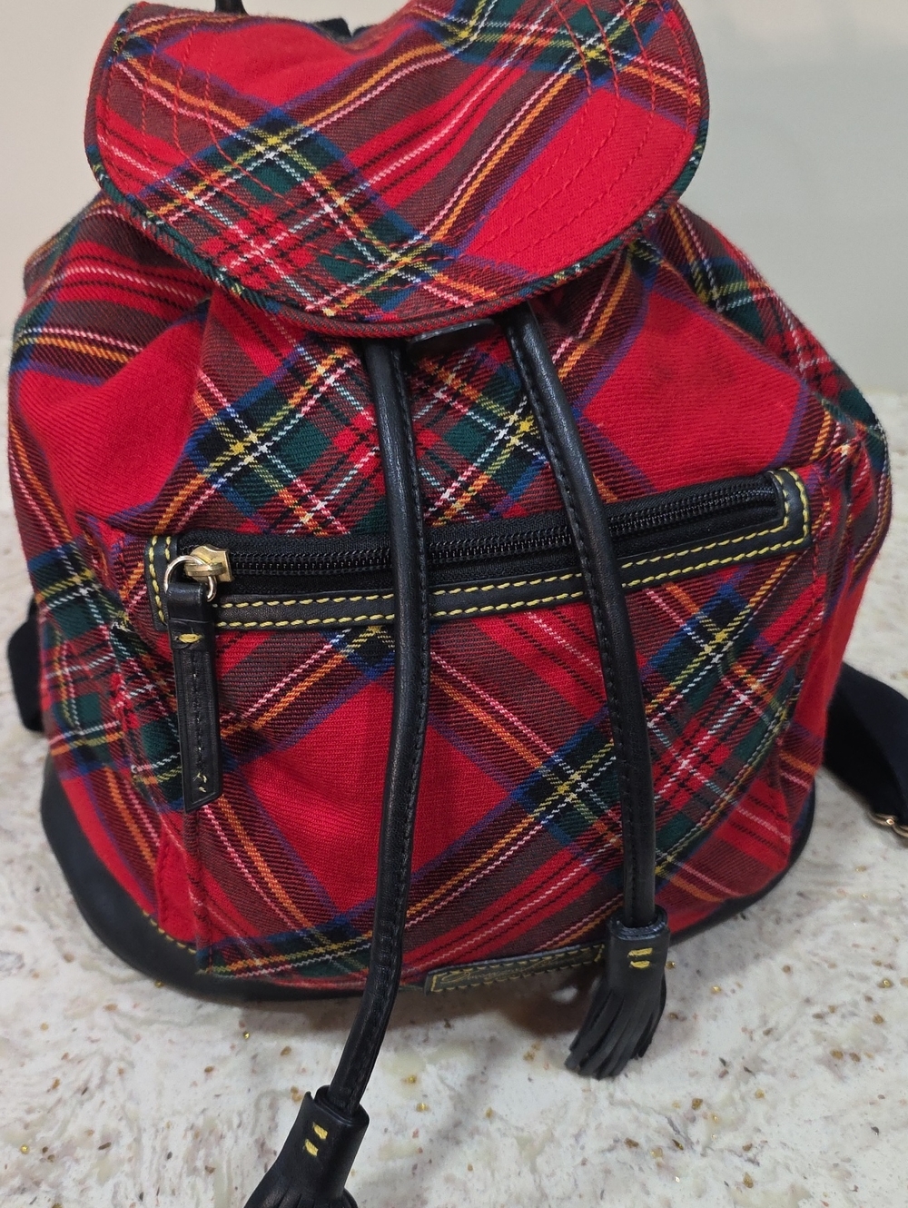 Dooney And Bourke Plaid Backpack
